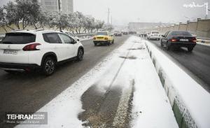 عکس| عملیات ویژه در روز برفی پایتخت