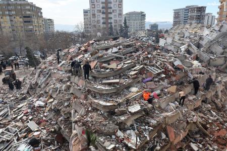 وقوع فاجعه انسانی در مناطق زلزله زده ترکیه +فیلم