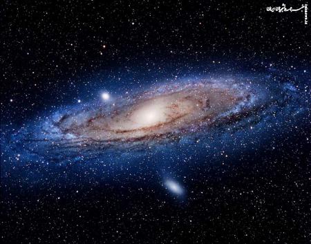 تصویر خیره کننده «هابل» از برخورد سه کهکشان