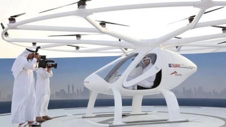 پرواز تاکسی‌های هوایی طی سه سال آینده در آسمان دبی