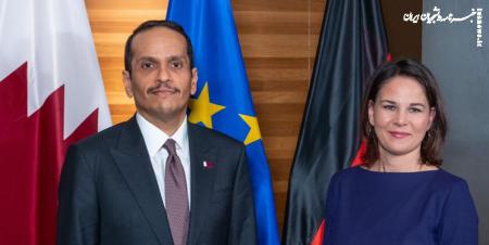 رایزنی وزرای خارجه قطر و آلمان درباره تحولات منطقه