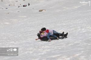عکس| برف بازی «خوزستانی ها» 