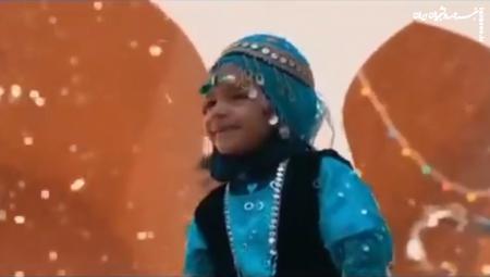 فیلم سرود زیبای دختران برای  ولادت امام حسین 
