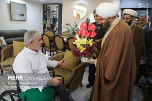تصاویر| اعزام نماینده رهبر انقلاب برای تجلیل از جانبازان