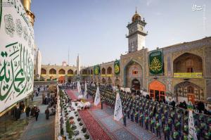 تصاویر| جشن ولادت حضرت ابالفضل(ع) در حرم امیرالمومنین