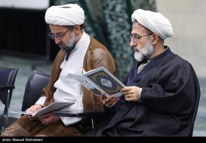 تصاویر| مراسم ختم همسر شهید آیت الله مطهری در دانشگاه تهران
