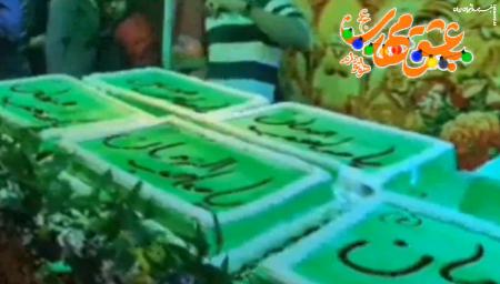 فیلم| پخت کیک ۲۰ متری به مناسبت میلاد حضرت صاحب الزمان(عج)