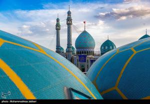 تصاویر| جشن نیمه شعبان در مسجد جمکران