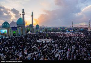 تصاویر| جشن نیمه شعبان در مسجد جمکران