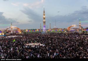 تصاویر| جشن نیمه شعبان در مسجد جمکران