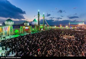 تصاویر| جشن نیمه شعبان در مسجد جمکران