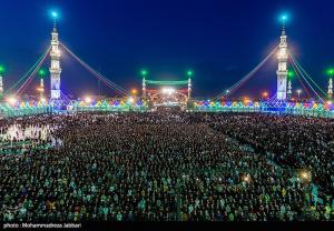 تصاویر| جشن نیمه شعبان در مسجد جمکران