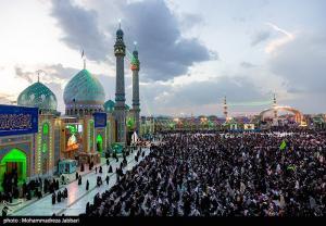 تصاویر| جشن نیمه شعبان در مسجد جمکران