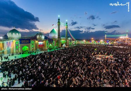 تصاویر| جشن نیمه شعبان در مسجد جمکران