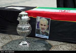 تصاویر| تشییع پیکر مرحوم غفوری‌فرد در حرم امام رضا(ع)