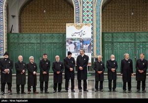 تصاویر| تشییع پیکر مرحوم غفوری‌فرد در حرم امام رضا(ع)