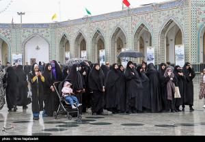 تصاویر| تشییع پیکر مرحوم غفوری‌فرد در حرم امام رضا(ع)