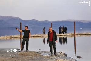 عکس| بازگشت زندگی به «دریاچه ارومیه»