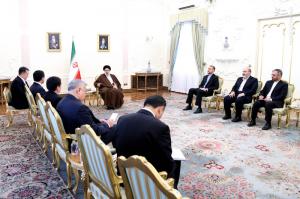 تصاویر| دیدار سرپرست وزارت خارجه ازبکستان با رئیسی