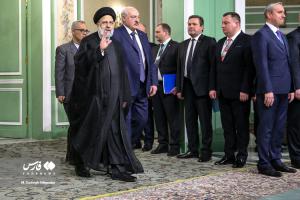 تصاویر| استقبال رسمی از رئیس‌جمهور بلاروس