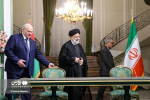 تصاویر| استقبال رسمی از رئیس‌جمهور بلاروس