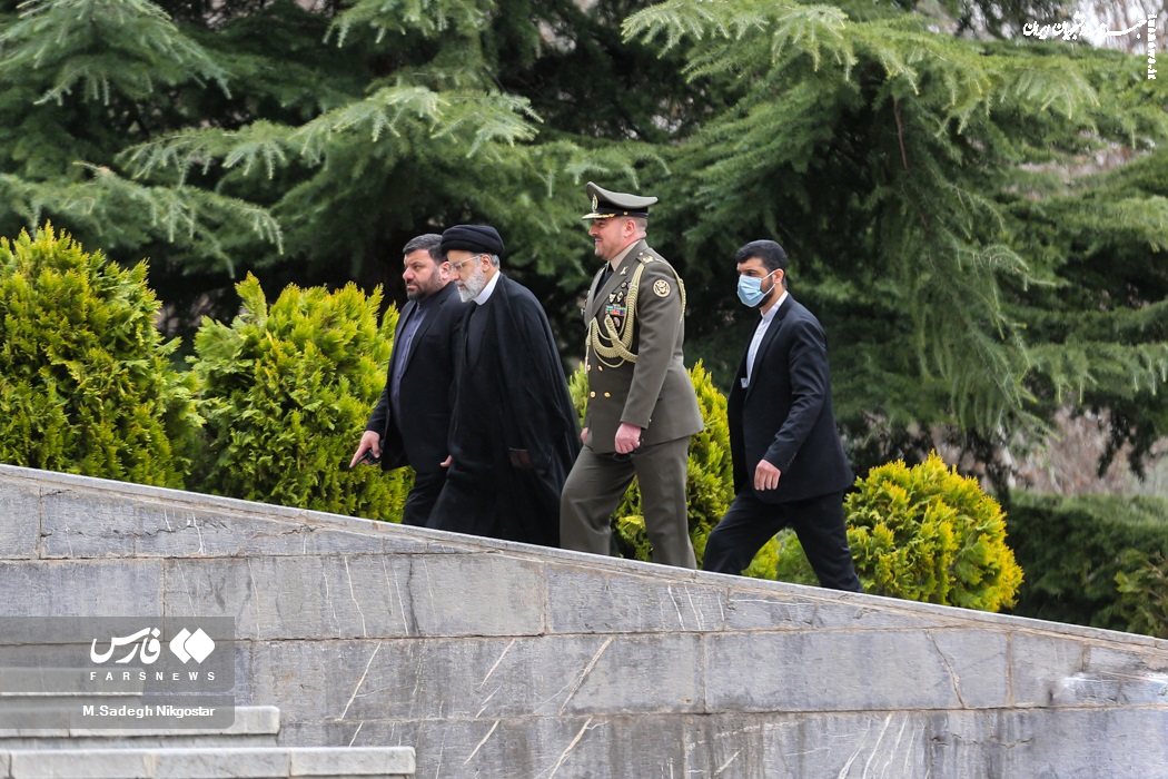 تصاویر| استقبال رسمی از رئیس‌جمهور بلاروس