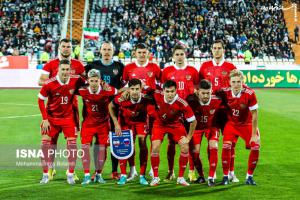 عکس| دیدار دوستانه تیم‌های فوتبال ایران و روسیه