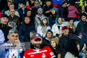 عکس| دیدار دوستانه تیم‌های فوتبال ایران و روسیه