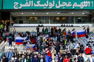 عکس| دیدار دوستانه تیم‌های فوتبال ایران و روسیه