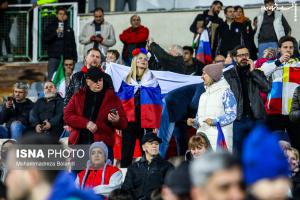 عکس| دیدار دوستانه تیم‌های فوتبال ایران و روسیه