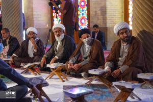 تصاویر| محفل انس با قرآن در مسجد نصیرالملک شیراز