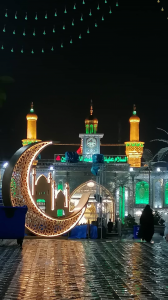 تصاویر| زائران کربلا و‌ نجف زیر نخستین باران بهاری