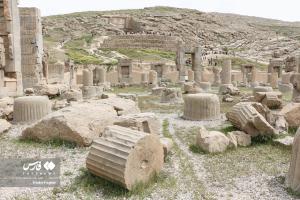 تصاویر| بازدیدمسافران نوروزی از تخت جمشید