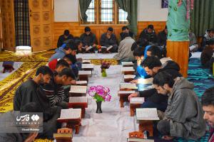 تصاویر| محفل‌ انس با قرآن کریم در کشمیر ھند