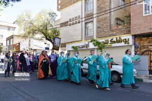 عکس| مراسم «یکشنبه نخل» در تهران