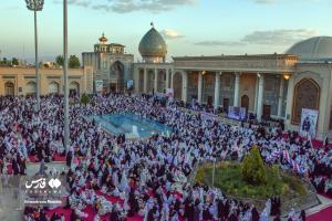 تصاویر| جشن «روزه اولی‌ها»در حرم شاهچراغ