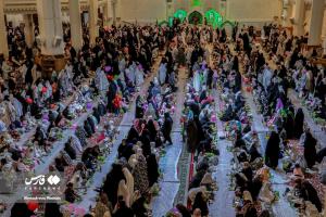 تصاویر| جشن «روزه اولی‌ها»در حرم شاهچراغ