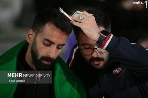 عکس| حضور رئیس جمهور در مراسم احیای شب نوزدهم ماه رمضان در امامزاده صالح(ع) تهران 