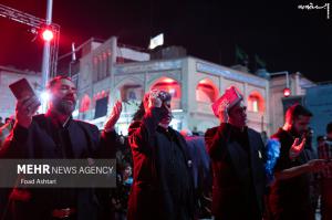 عکس| حضور رئیس جمهور در مراسم احیای شب نوزدهم ماه رمضان در امامزاده صالح(ع) تهران 
