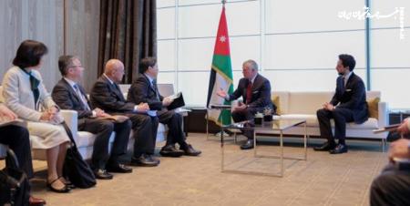 تأکید شاه اردن بر ضرورت آرام‌سازی اوضاع فلسطین