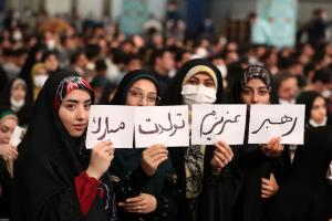 تصاویر| دیدار رمضانی دانشجویان با رهبر معظم انقلاب