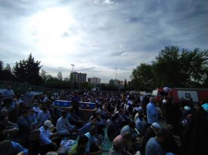 حضور پر شور نمازگزاران در روز عید سعید فطر +عکس