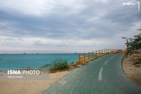 عکس| «خلیج‌فارس»‌ از قاب جزیره کیش