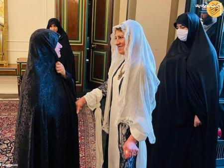 عکس | دیدار همسران رؤسای جمهور ایران و عراق