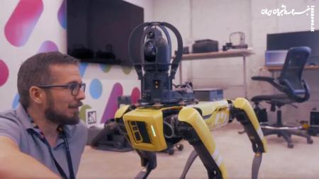 تجهیز سگ رباتیک  به چت جی پی تی