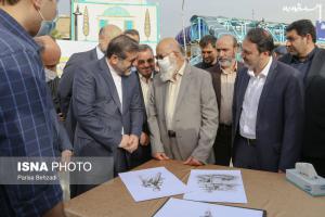 عکس| رونمایی از بزرگترین مجسمه برنزی پایتخت