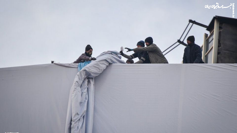 عکس| طرح خاص  دیوارنگاره میدان ولیعصر (عج) برای روز معلم