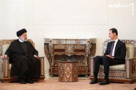 اسد: بازسازی سوریه نیازمند حضور موثر ایران است/ رئیسی: حقانیت‌ ایران و سوریه‌ اثبات شده است