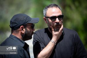 تصاویر| تشییع پیکر حسام محمودی