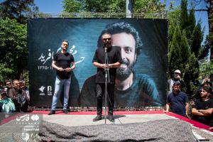 تصاویر| تشییع پیکر حسام محمودی